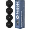 Raquex Progression Squash Balls (Mixed Box of 4 Balls) 4 x Speeds Per Box: Competition Double Yellow Dot, Yellow Dot, Red Dot, Blue Dot. WSF Approved Squash Ball view 1