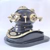 NineFit Basics 6"" Mini Vintage Scuba Nautical U.S Navy Diving Diver Helmet - Maritime Deep Diver Helmet with Black Base view 1