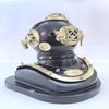 NineFit Basics 6"" Mini Vintage Scuba Nautical U.S Navy Diving Diver Helmet - Maritime Deep Diver Helmet with Black Base view 3