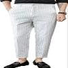 Maiyifu-GJ Men's Casual Business Formal Pants Fashion Slim Fit Stretch Dress Pant Comfort Lightweight Casual Trousers (White,29) view 1