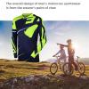 CGJSY Men's Cycling Jersey Quick-Dry Off-Road Mountain Bike Outdoor Bicycle Clothes Long Sleeve Bicycle Clothing Bike Shirt Motorcycle(Green-2,Small) view 2
