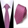 joy alice Tie For Men 6 PCS Necktie Woven Jacquard Neck Ties Set (Pink) view 2