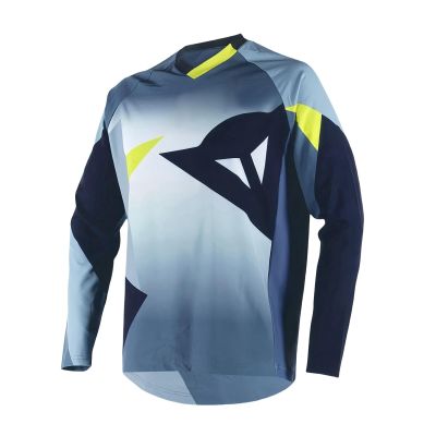 CGJSY Men's Cycling Jersey Quick-Dry Off-Road Mountain Bike Outdoor Bicycle Clothes Long Sleeve Bicycle Clothing Bike Shirt Motorcycle(Gray,XX-Large)