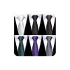 joy alice Tie For Men 6 PCS Necktie Woven Jacquard Neck Ties Set (Solid Black,Green,Brown,Gray,Purple) view 1