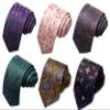 joy alice Tie For Men 6 PCS Necktie Woven Jacquard Neck Ties Set (Flower Purple,Brown,Pink,Green,Brown) view 2