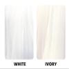 NineFit Basics Pearl Wedding Veil with Blusher 9 feet, 2 Tiar Bridal Veil with Pearls, Wedding Long Veil, White Ivory Cathedral Veil (White) view 4