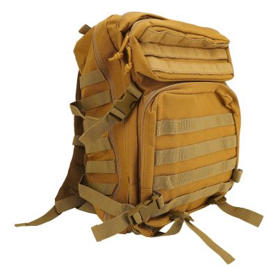 SPYMINNPOO Outdoor Backpack, 45L Large Capacity Mountaineering Bag for Travel Hiking Camping Khaki