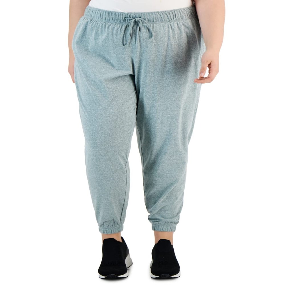 Ideology ID Off Duty Plus Size Jogger Pants Crushed Mint 1X