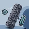 Aria Doejay Electric Yoga Massage Column USB Rechargeable Yoga Roller - Vibrating Foam Roller - Electric Back Roller, Foam Roller for Physical Therapy - Fashion and Simplicity Style - 115295, Blue view 4