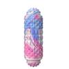 Aria Doejay Electric Yoga Massage Column USB Rechargeable Yoga Roller - Vibrating Foam Roller - Electric Back Roller, Foam Roller for Physical Therapy - Fashion &Simplicity Style - 115295, Pink Blue