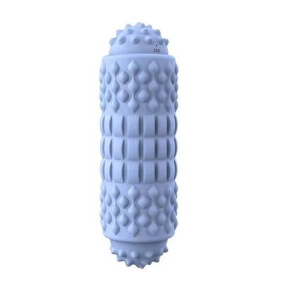 Aria Doejay Electric Yoga Massage Column USB Rechargeable Yoga Roller - Vibrating Foam Roller - Electric Back Roller, Foam Roller for Physical Therapy - Fashion & Simplicity Style - 115295, Sky Blue