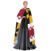 QASNLU Maryland State Flag print Halloween hooded cape decoration cape costumes for witches, Mardi Gras, Christmas view 3
