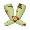 Woyaba cute turkey with hat basket and heart thanksgiving turkey compression arm sleeves,farslemers defense gardening sleeves sun protection arm sleeves for men women adult view 1