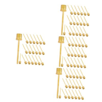 Happyyami 80pcs Inflation Needles Metal Pump Needles for Basketball Football Volleyball and More Quick Inflate Sports