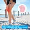PATIKIL XS Size Protective Knee Pads, 3 Pairs Sponge Volleyball Knee Pads Breathable Dance Knee Pads Brace for Women Men Football Basketball Workout, Pink view 4