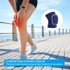 PATIKIL L Size Protective Knee Pads, 6 Pairs Sponge Volleyball Knee Pads Breathable Dance Knee Pads Brace for Women Men Football Basketball Workout, Blue view 4