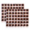 Giantree 96Pcs Rubber Bike Tire Patches, Rubber Patch Outdoor Cycling Bicycle Tire Tool, Bicycle Inner Tube Puncture Patch for Motorcycle BMX Cycling MTB Road Mountain Bicycle A3 (Without Glue) view 1