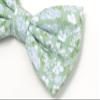 MACBANA Mens Cotton Floral Pre-tied Bowtie Flower Pattern Bow Tie for Wedding Groomsmen Party Sage Green view 4