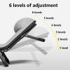 Foldable Bed with Mattress for Adults, Portable Outdoor Cot Heavy Duty Sleeping Bed with Adjustable 6 Position, Space Saving Fold Up Bed for Easy Storage(200 * 65 * 40cm) view 4