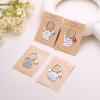 2Pcs Thank You keychain, Engraved Block Puzzle with Enameled Flower, Gifts for Friends, Coworkers, Heartwarming Therapist, Nurse Teacher Presents view 4