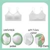 Fuzzleehi Womens Disposable Panties and Bras for Business Trip Travel Hotel Spa Hospital Stays Tanning Spa Salon Services Panties and bras White(4pcs/pk) view 4
