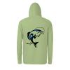BeiClean Custom Men's Sun Protection Long Sleeve Hoodie, Personlized UPF 50+ UV Shirts, Quick-Dry Hiking Fishing Swim TShirt view 4