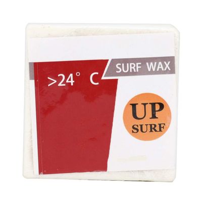 NDNCZDHC UPSURF Square Transparent Milk White Surfing Professional Surfboard Anti Slip Wax Surf Tool Accessories (Tropical Wax)