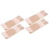 ULTECHNOVO 4pcs Elastic Wrist Support Bracer for Sprain Comfortable Wrist Fixation Band Lightweight and Breathable Design for Yoga and Sports Fits view 1
