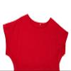 Akivide Women's Summer Cotton Linen Short Sleeve Dress Crew Neck Loose Casual Tunic Beach Dresses with Pockets view 3