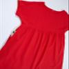 Akivide Women's Summer Cotton Linen Short Sleeve Dress Crew Neck Loose Casual Tunic Beach Dresses with Pockets view 4