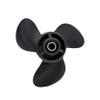 WINGOGO 369B64518-1 7.8 X 9 Pitch RH 3 Blade 12 Spline Tooth Outboard Boat Propeller Replacement for Tohatsu 4-6 HP MFS4/5S/6S M5B Aluminum Prop with Hub Kit view 2