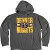 Blue 84 Denver Nuggets NBA Officially Licensed Hooded Sweatshirt Ringspun Bold Black, X-Large view 2