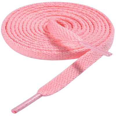 Gendewiner 1 Pair Shoe Laces Sakura Pink Replacement Flat Sneakers Bread Boot Brooks Skate Athletic High Top Shoelaces Strings for Converse adidas Vans Air Force 1 Nike Shoestrings 71 inch Long