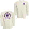 Sacramento Kings NBA Officially Licensed Long Sleeve T-Shirt Ringspun Front/Back Ivory, Medium