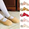 NineFit Basics Child Ballet Shoes, Toddler Shoes, Girls Ballet Slippers, Soft Upper, Full Suede Outsole, Pre-Sewn Girls Dress Shoes (Pink, 4 Big Kids) view 4