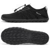 Racqua Womens Water Shoes Mens Quick Dry Barefoot Swim Shoes Lightweight Sports Beach Surfing Kayaking Aqua Shoes Black 13 Women/12 Men view 4