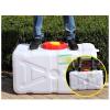 YXCUIDP White Horizontal Water Tank,Portable Water Container with Tap,Water Storage Carrier Jug for Camping Outdoor Hiking Emergency with 2m Hose Pipe(150L) view 2