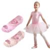 Ballet Shoes for Girls Toddler Ballet Slippers Highly Elastic Canvas Girls Ballerina Dance Shoes for Kids (Pink, 10.5 Little Child) view 2