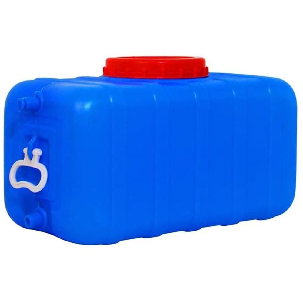 YXCUIDP Water Container Portable Water Tank 25L/50L/100L/150L/200L Water Storage Bucket with Tap Hiking, Picnic, Travel and BBQ Outdoor Travel Water Carrier(Blue,200L)