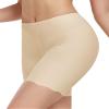Blueinn Smooth Loose Fitting Anti Chafing Shorts for Under Dresses Women Slip Shorts Seamless Boyshorts Panties nu,4XL Nude view 1