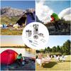 10Pcs Camping Cookware Mess Kit Portable Stainless Steel Folding Wood Stove Pot Pan Set Bowls Spoon Tableware Cooking Set view 4