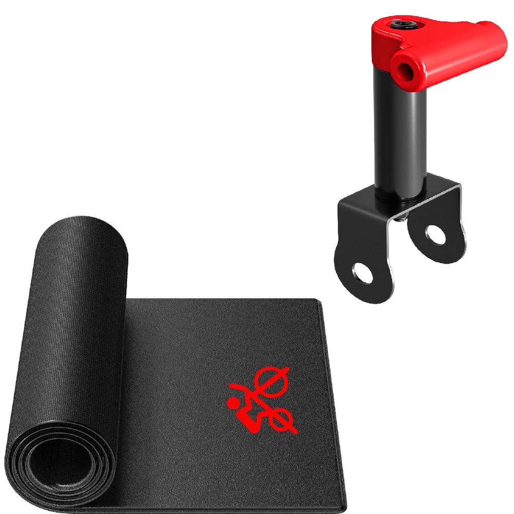 Crostice Mat and Pivot Compatible with Peloton Bike