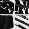 Dance-Tote-Bag for-Girls-Kids Personalized-Kids-Duffel-Bag Black Gym Bag with-Name Small Black-Dance-Bag for Girls Luggage Bags view 4