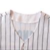 TIFIYA 24 Baseball Jersey Softball Short Sleeve Button Shirts for Young Men Women T098-White2-M view 4