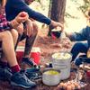 Camping Titanium Cookware Set 1000ml 750ml Pot Pan Spoon Set for Outdoor Camping Hiking Backpacking Picnic Cooking Equipment view 3