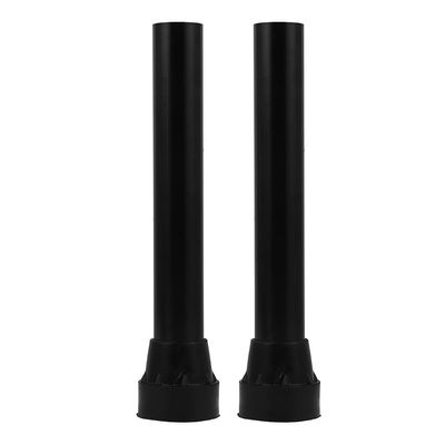 2pcs Trampoline Foot Pads Replacement Leg Tubes Trampoline Leg with Rubber Cap