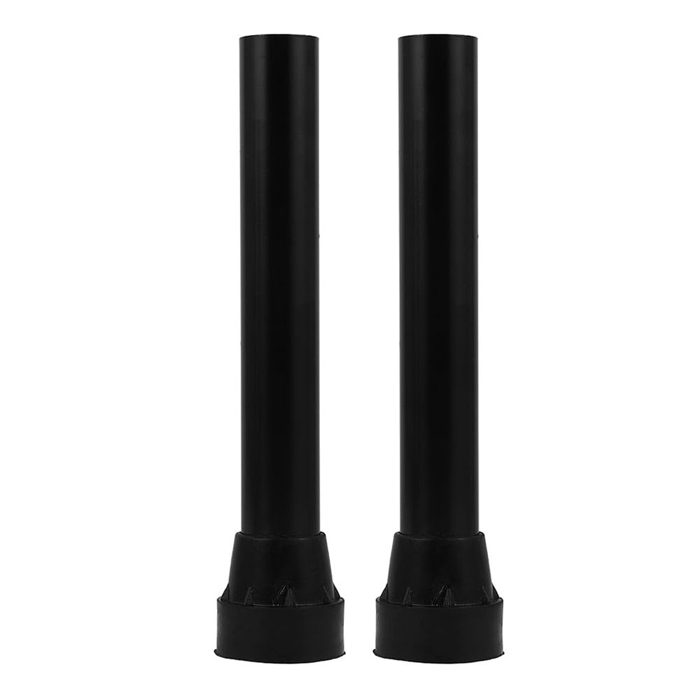2pcs Trampoline Foot Pads Replacement Leg Tubes Trampoline Leg with Rubber Cap