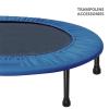 2pcs Trampoline Foot Pads Replacement Leg Tubes Trampoline Leg with Rubber Cap view 2