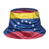 Cute Venezuela Flag Bucket Hats for Men Women Sun Travel Summer Beach Hat Adult Venezuelan Fishing Hat view 1