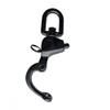 QualiTime Large Swivel Eye Snap Shackle - 316 Stainless Steel Quick Release Snap Shackle for Sailing, Rigging, SCBA Mask Clip, Spinnaker Halyard Snap Shackle, 124mm(4.88"), Black view 2